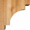 Ekena Millwork Mediterranean Rough Sawn Corbel, Western Red Cedar, 6"W x 10"D x 10"H COR06X10X10MED00RWR - alternate 2